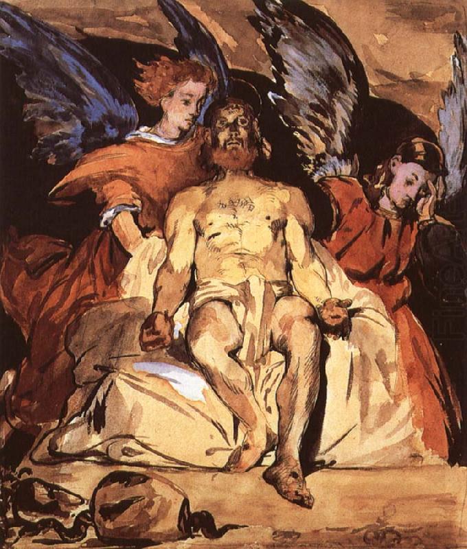 Christ with Angels, Edouard Manet